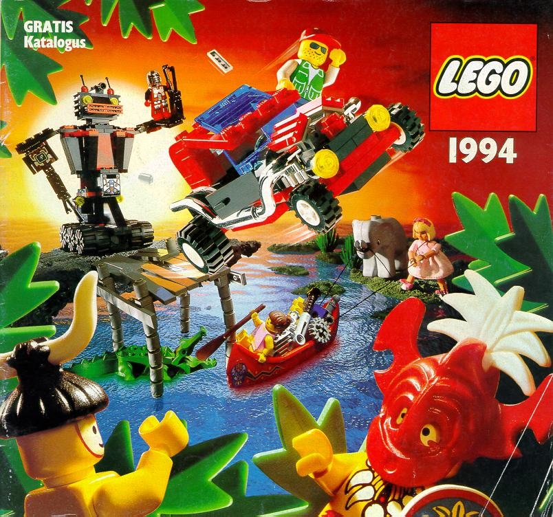 イラストレーション 1994年〜1996年 コレクション13冊セット⑥ View LEGO® instruction 1994 LEGO Catalog 6 NL - LEGO instructions